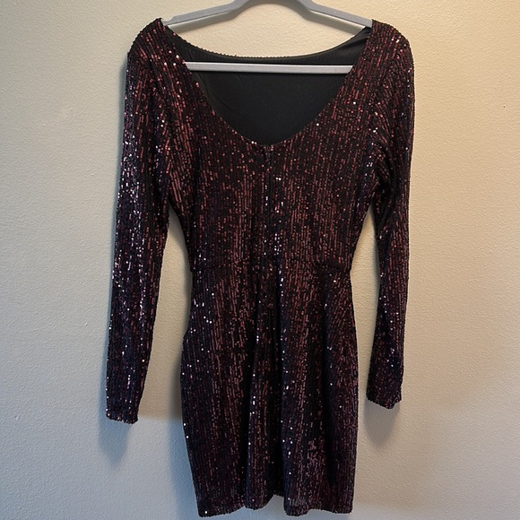 Red Sequin Dress - Picture 6 of 6